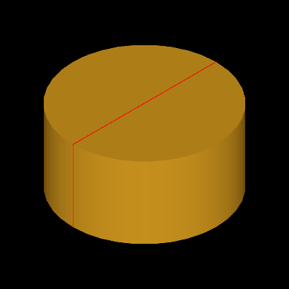 Displaying `Graphic3d_ArrayOfSegments`.