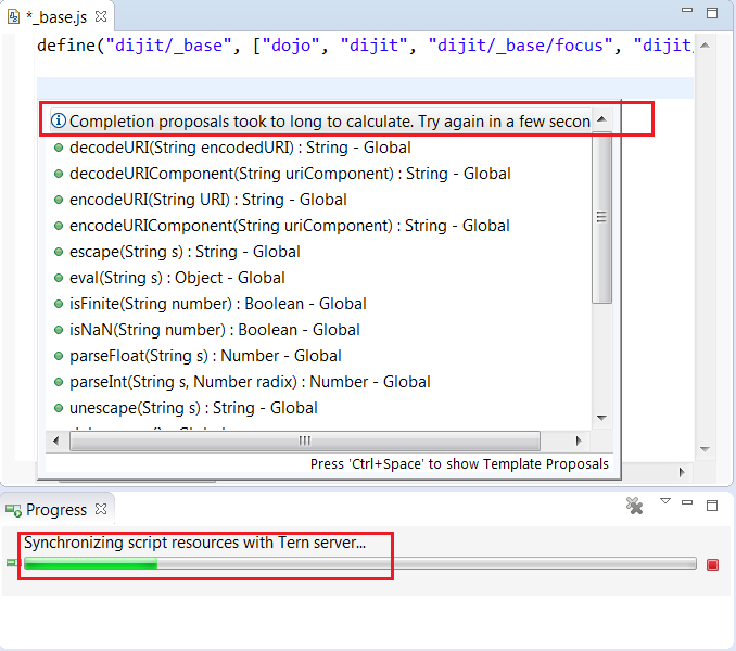 Completion calculation